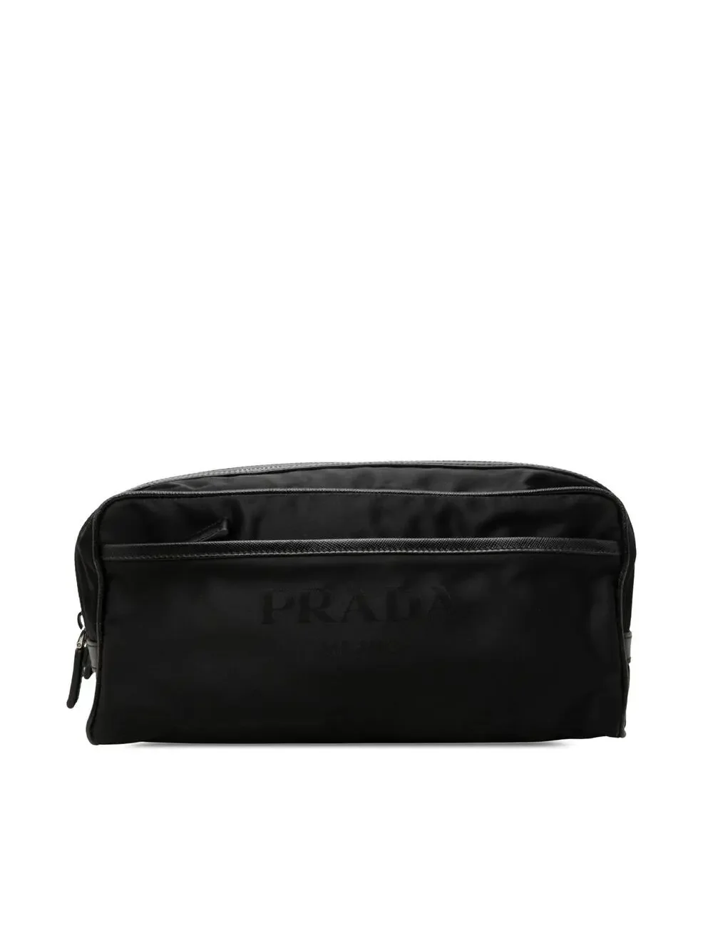 Prada Saffiano Trimmed Re Nylon Travel #340446P61B